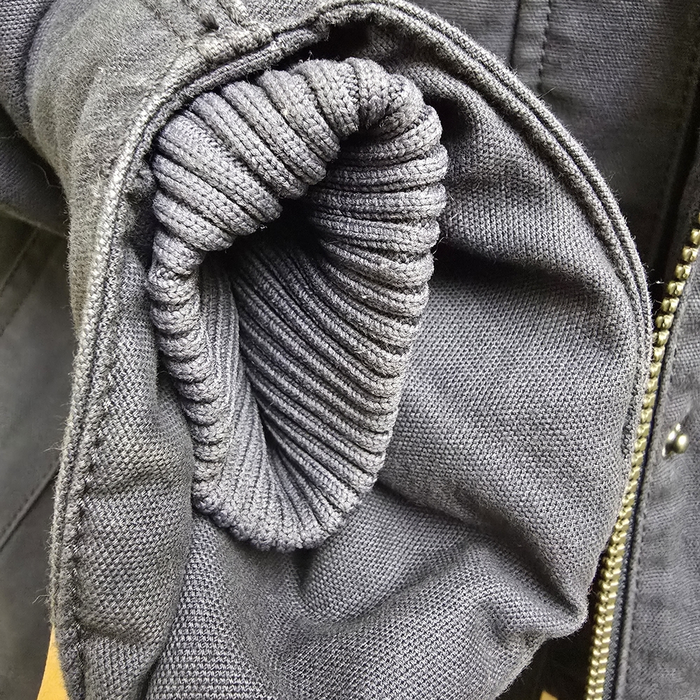 Carhartt Navy Blue Hooded Jacket - Picture 6 of 6